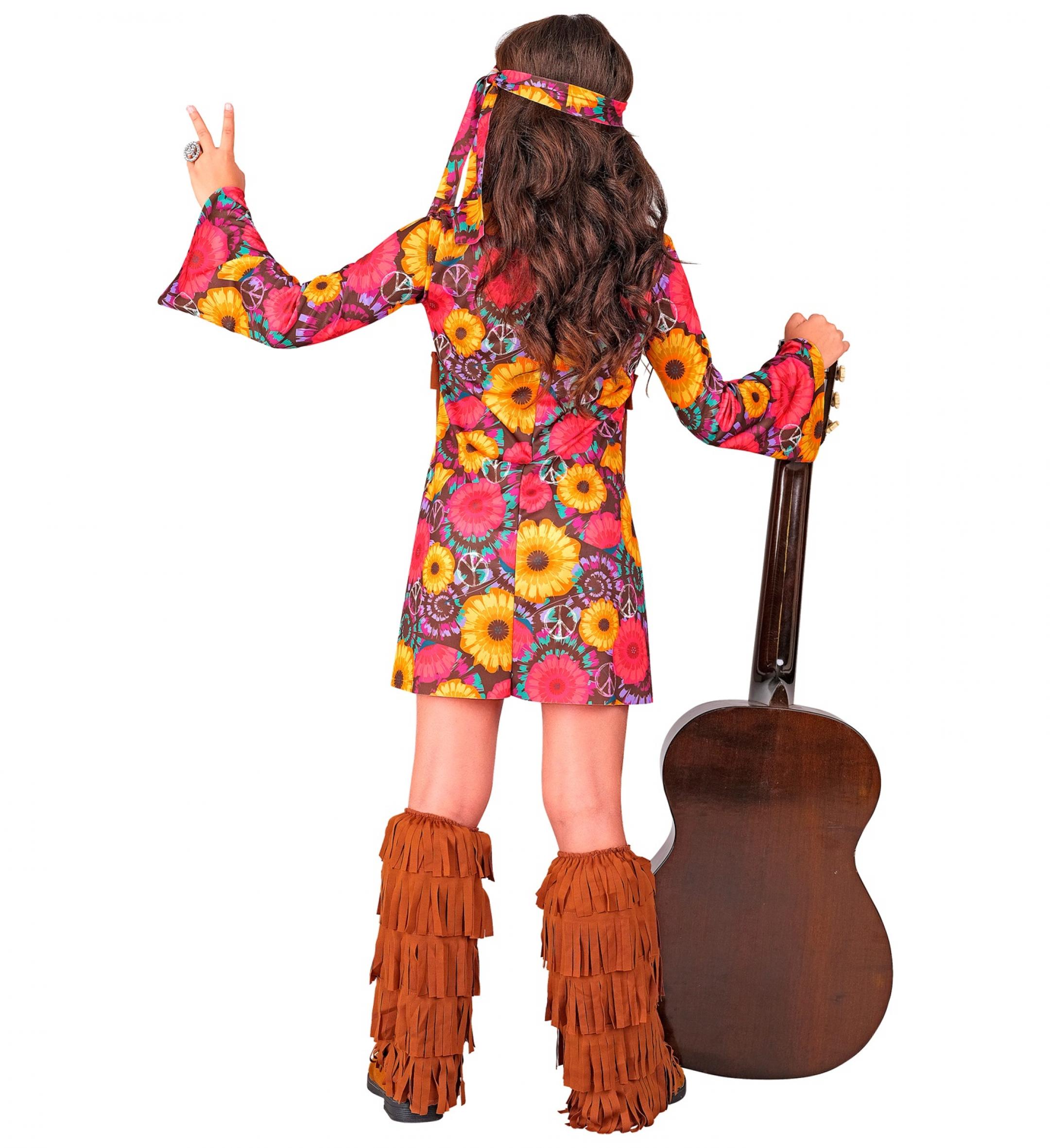 Robe hippie flower fille taille 8/10 ans
