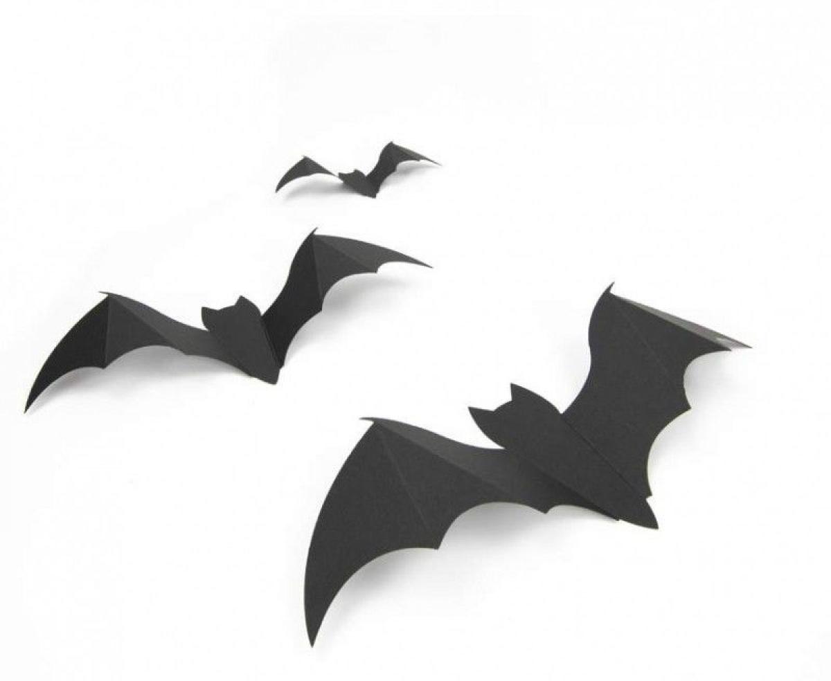 35 chauves souris 3D pour décoration