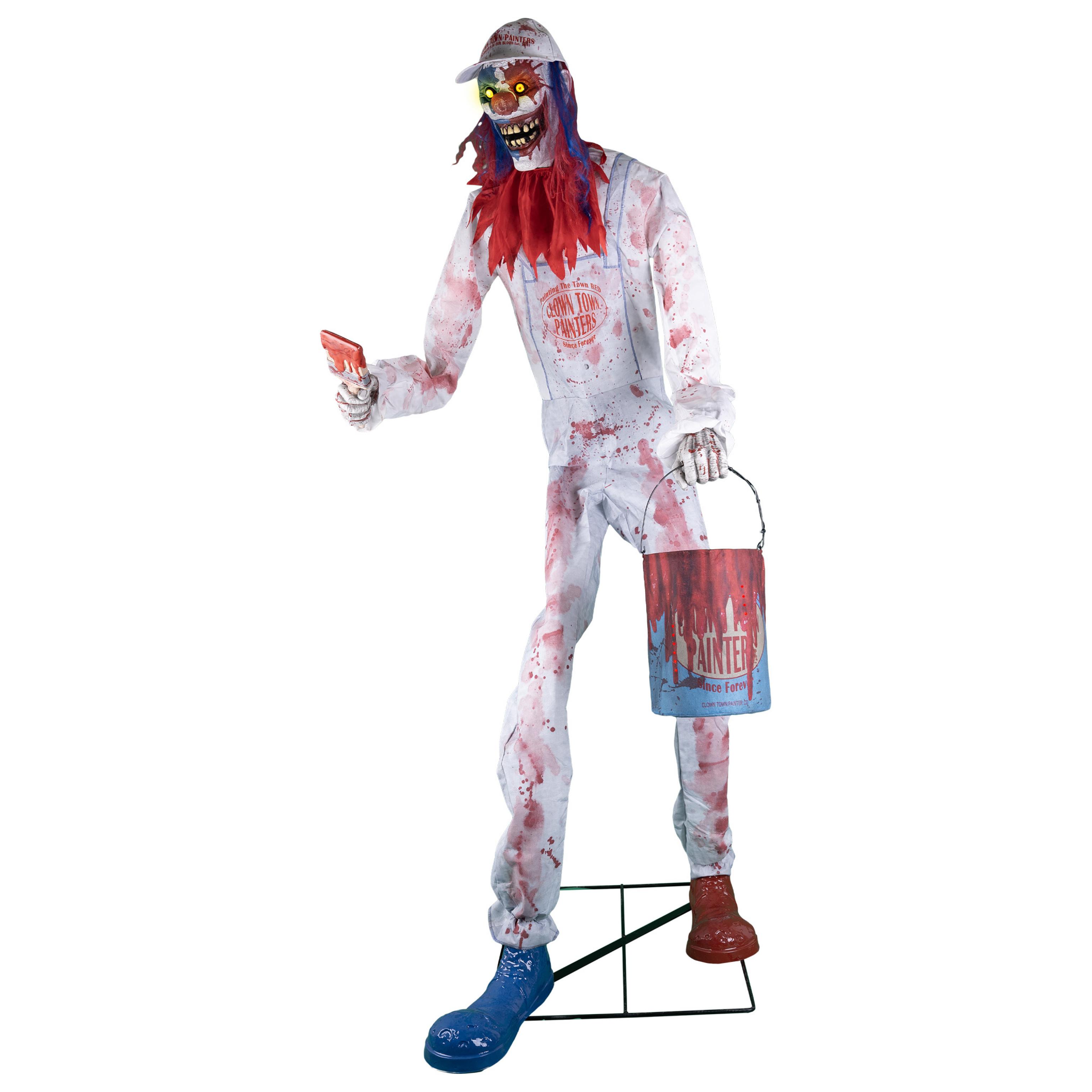 Arty le peintre clown diabolique 213cm animatronic