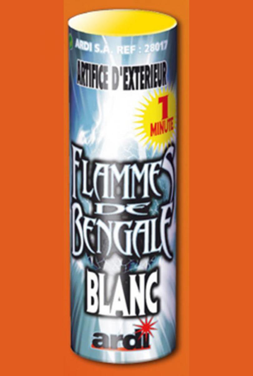 Feu de bengale 1 min bleu à poser