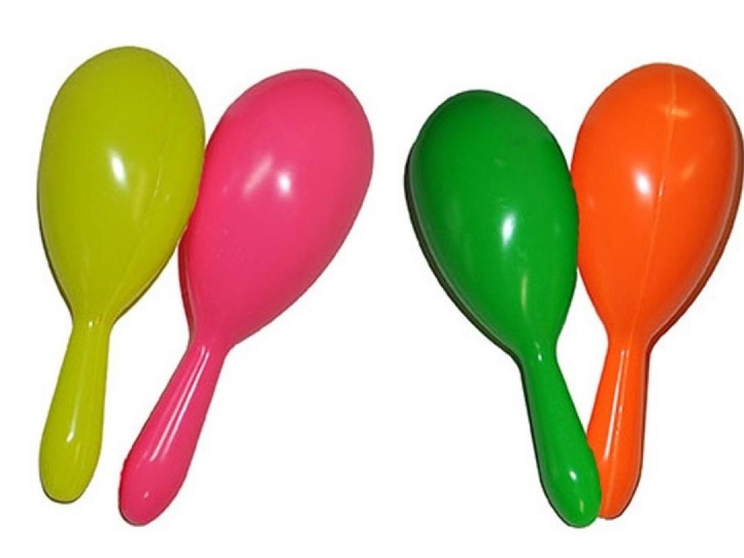 Maracas plastique