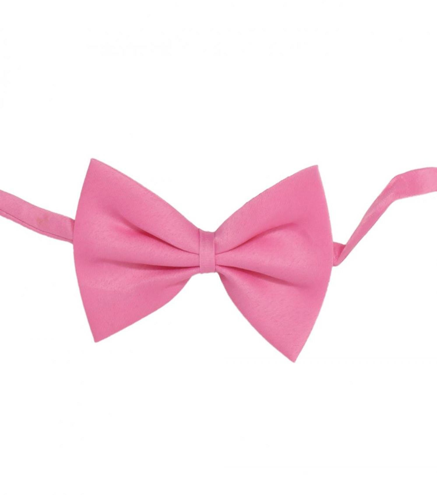 Noeud papillon rose