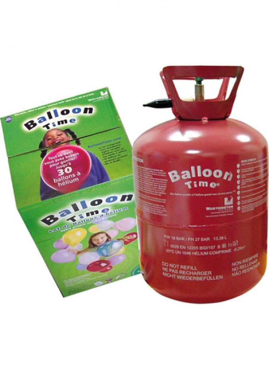 Bouteille hélium pour 30 ballons de 23 cm