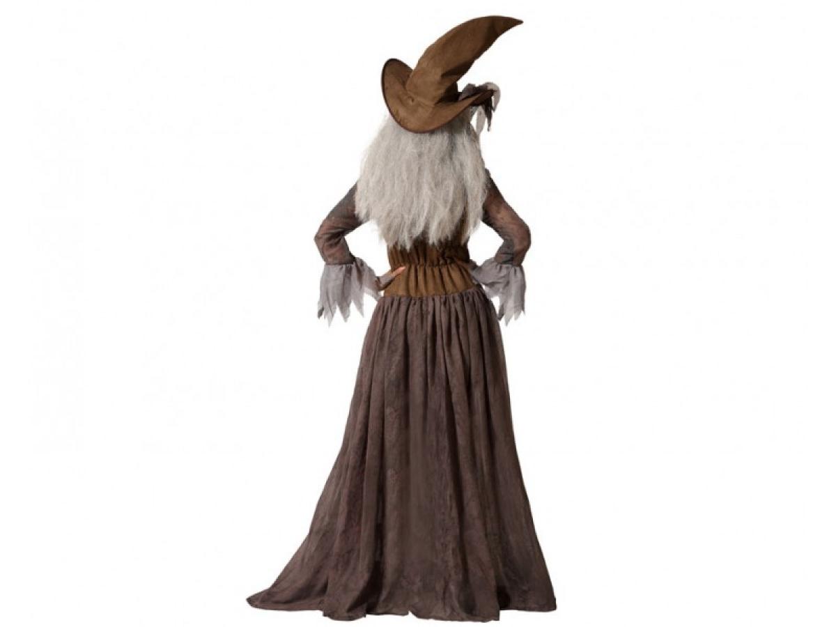 Vieille sorcière marron taille XL