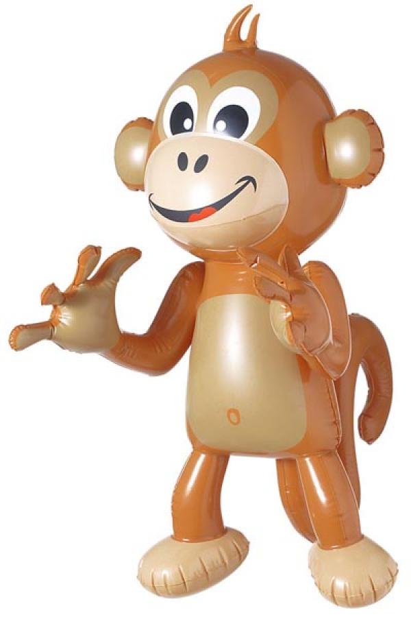 Singe gonflable 50cm