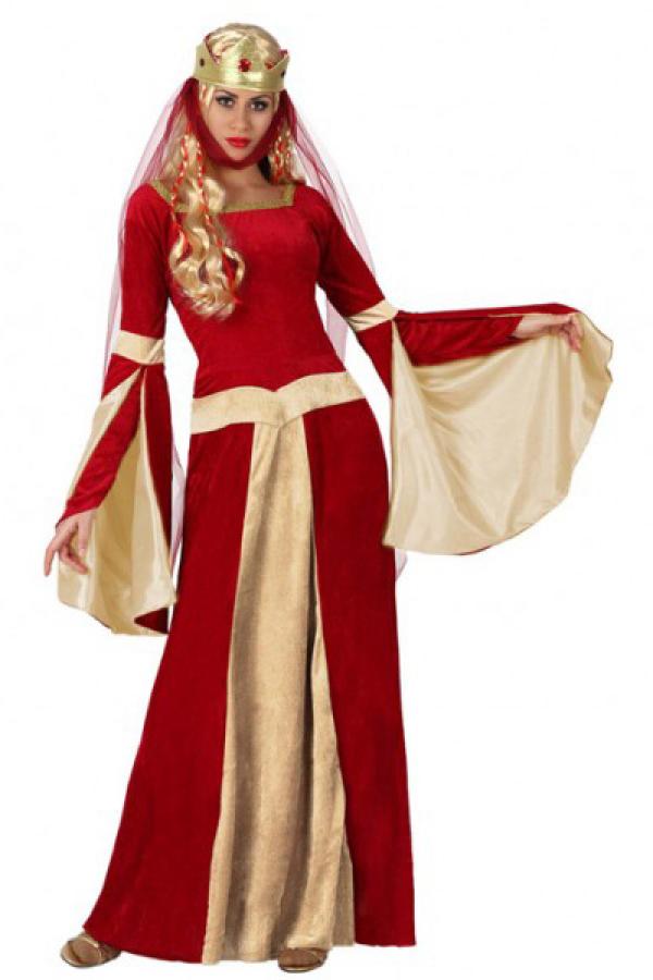 Médiévale bordeaux taille XL