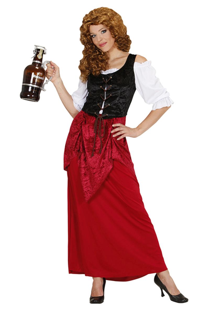 Aubergiste médiévale femme taille M