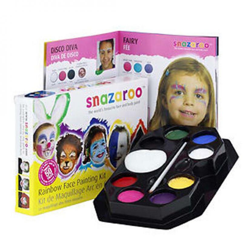 Palette 8 couleurs Snazaroo
