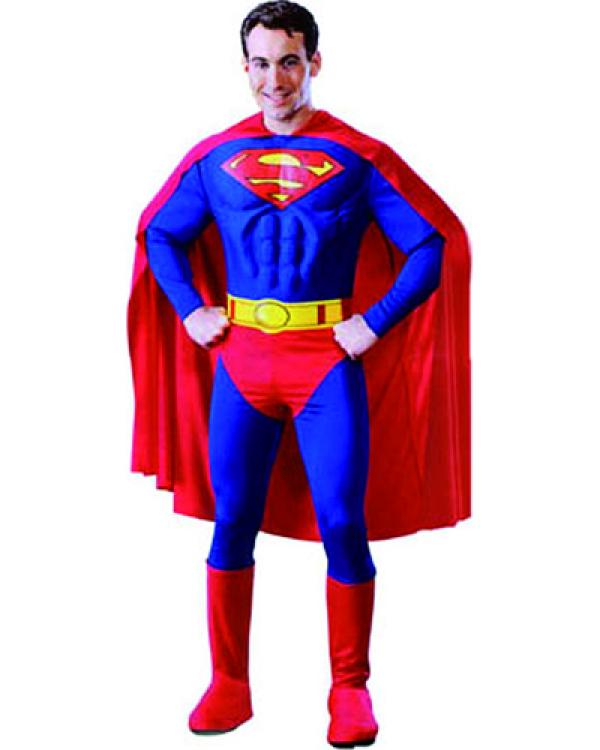 Superman licence avec muscles taille M