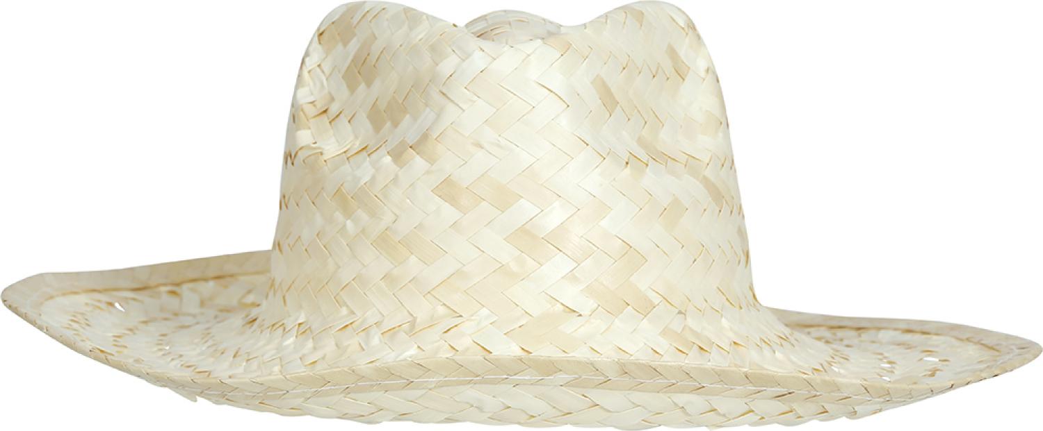 Lot de 48 chapeaux bodega paille couleur naturelle