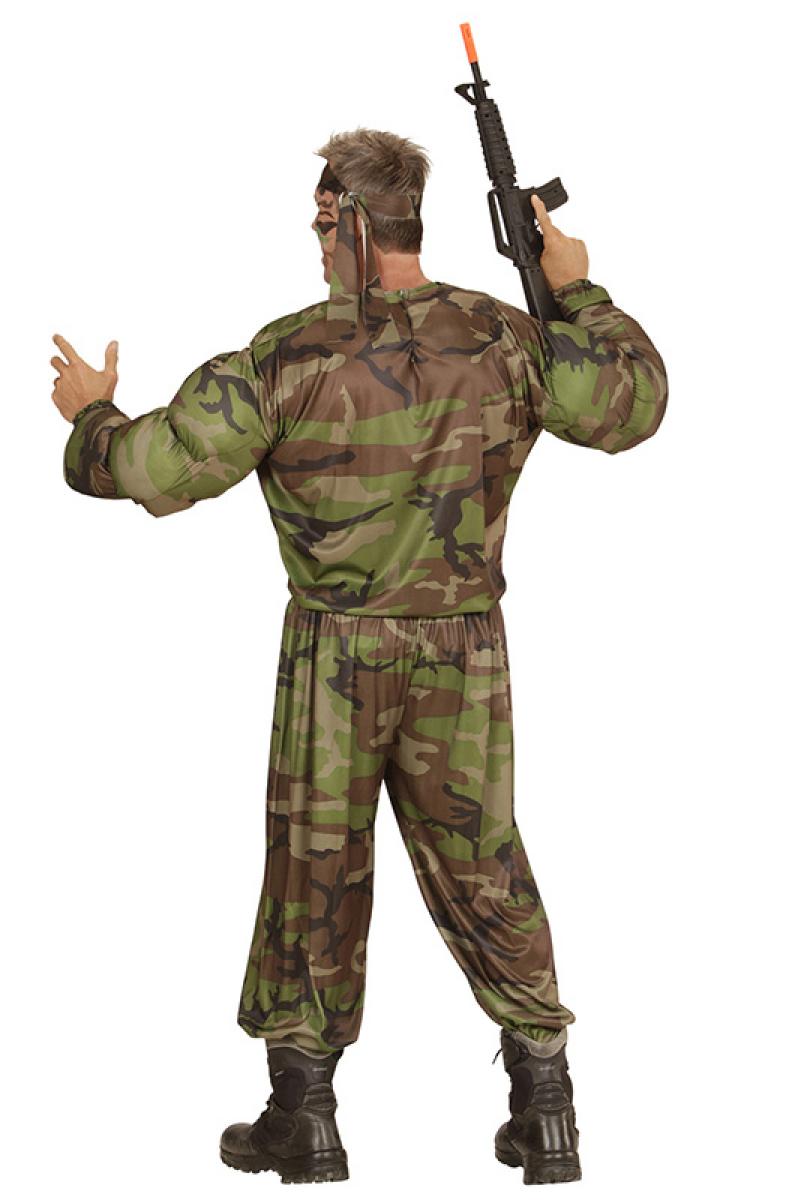Militaire soldat Musclé taille M