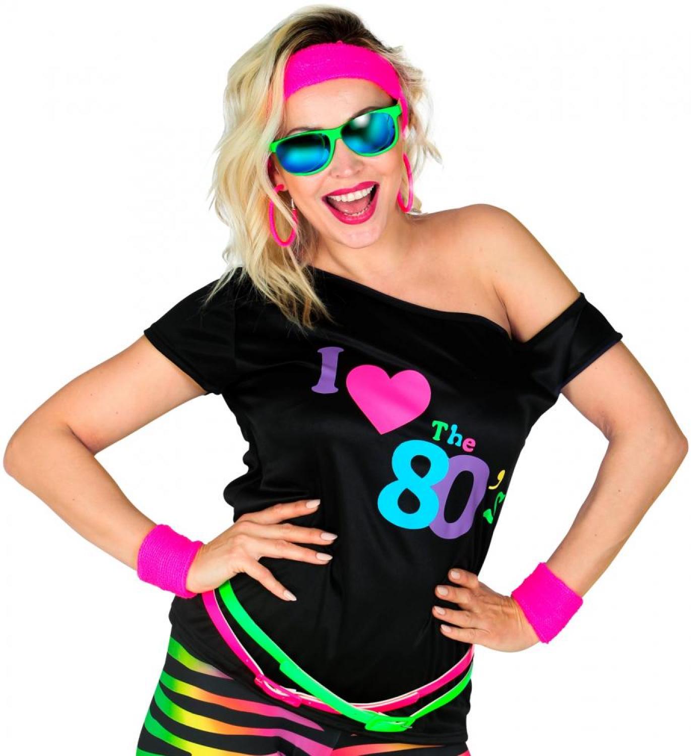 T-shirt I Love the 80's taille L/XL