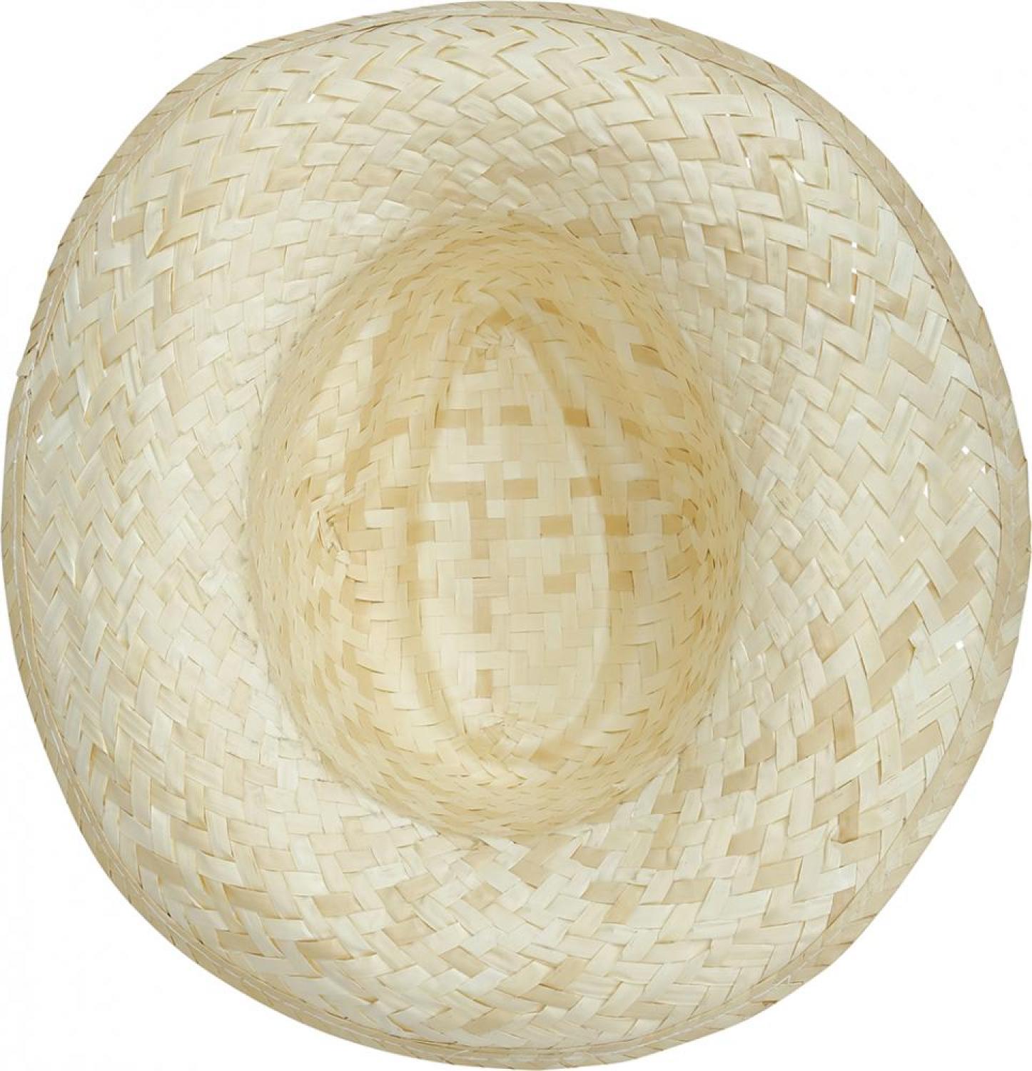 Lot de 48 chapeaux bodega paille couleur naturelle