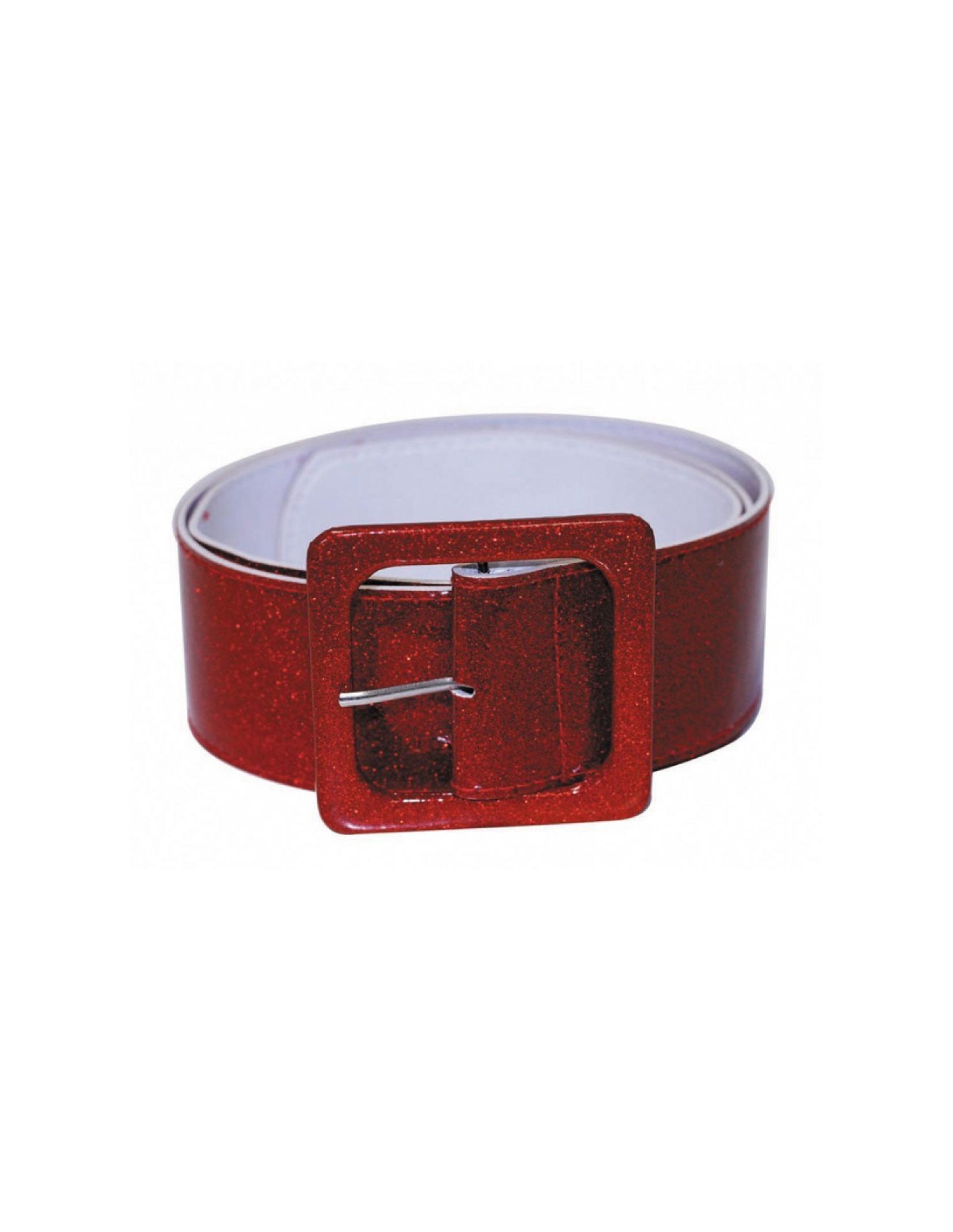 Ceinture disco rouge