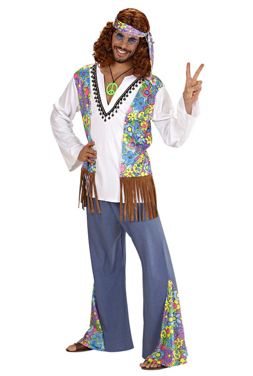 Hippie woodstock homme taille XL
