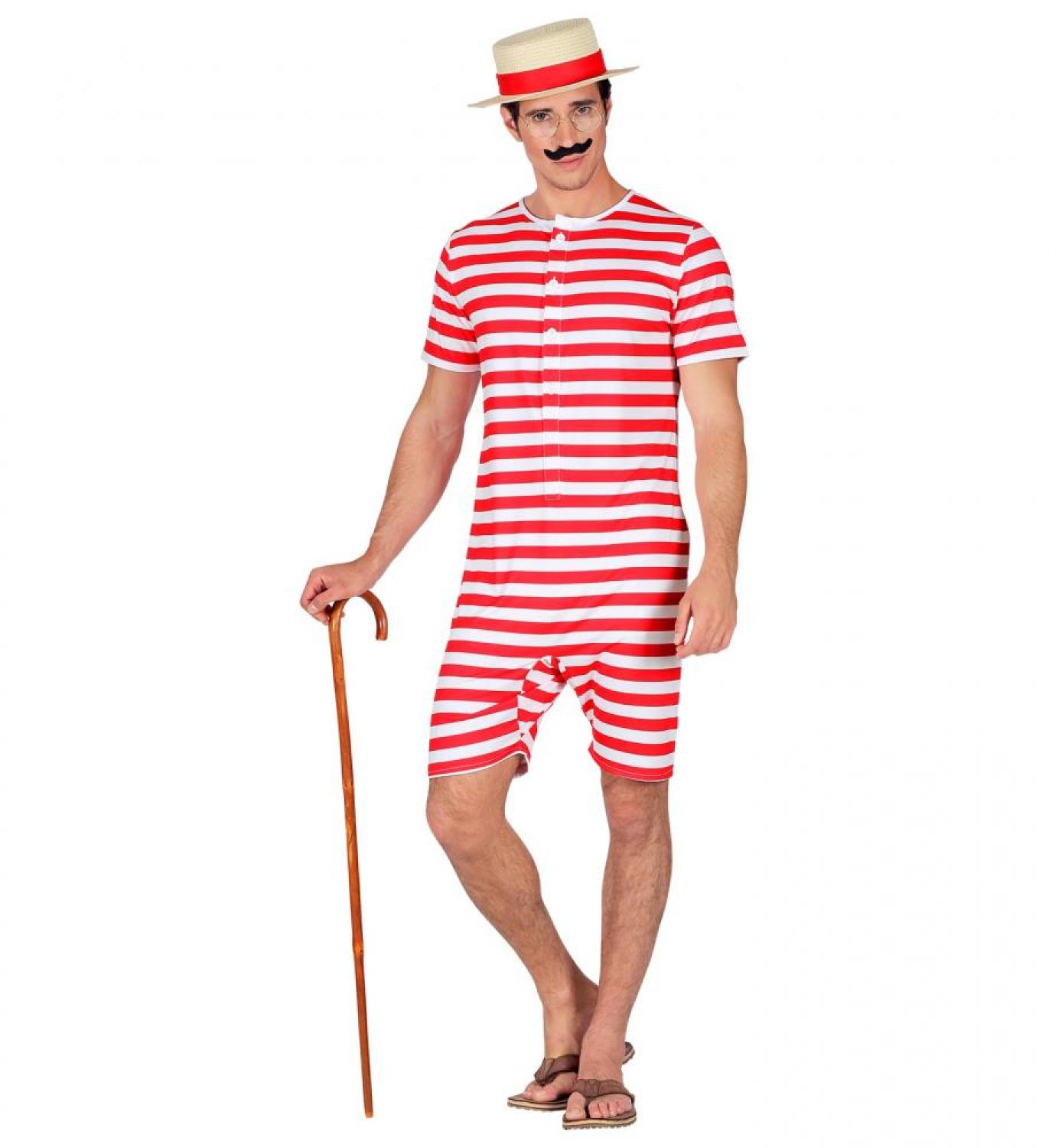Maillot de bain 1900 petit baigneur taille S