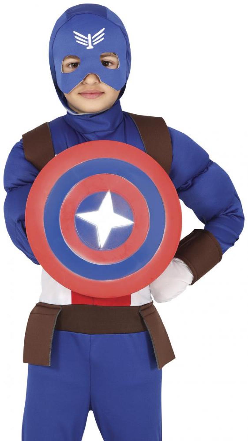 Bouclier plastique capitaine Amérique 31cm