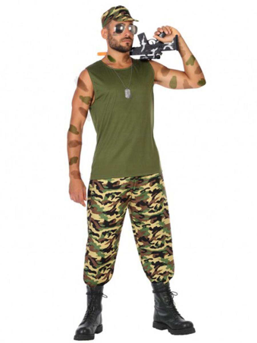 Tenue militaire soldat homme taille L/XL