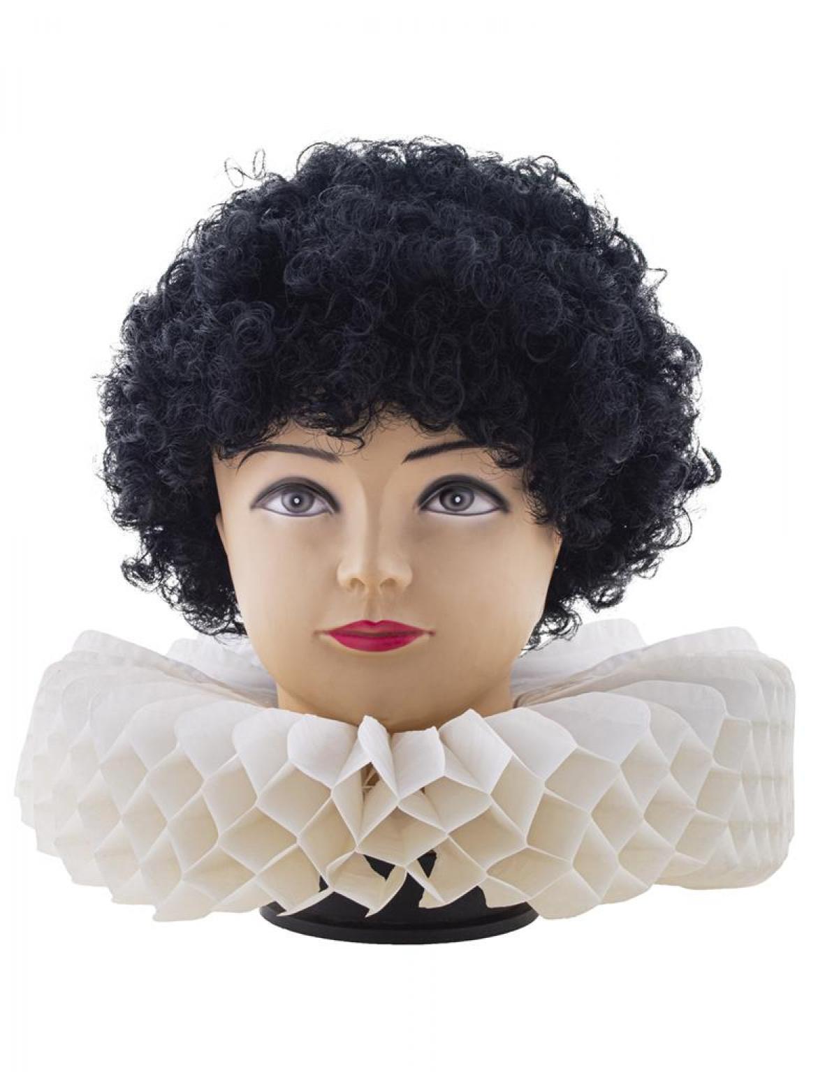 Collerette en papier crépon