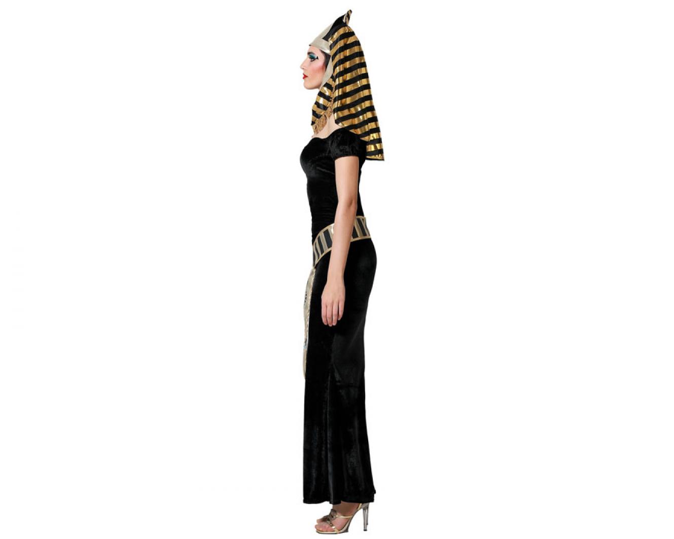 Egyptienne noire et or taille S