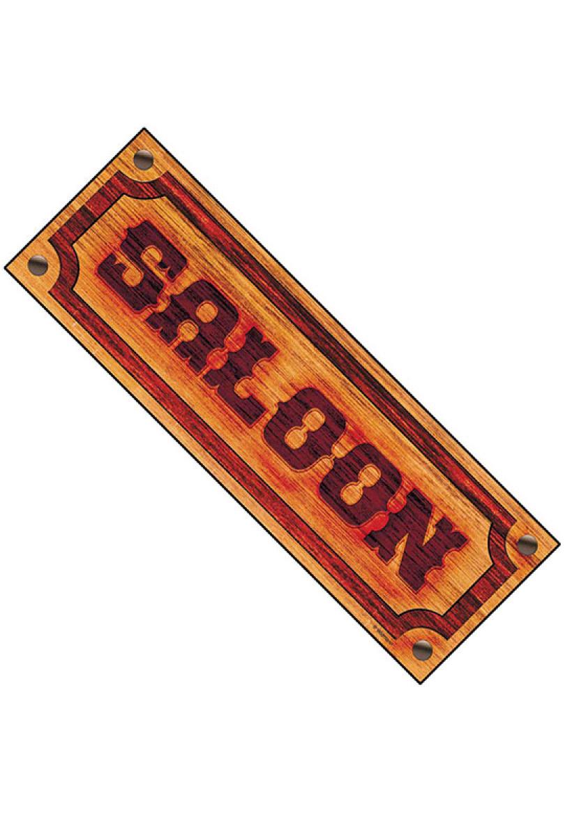 Affiche saloon 78x26 cm