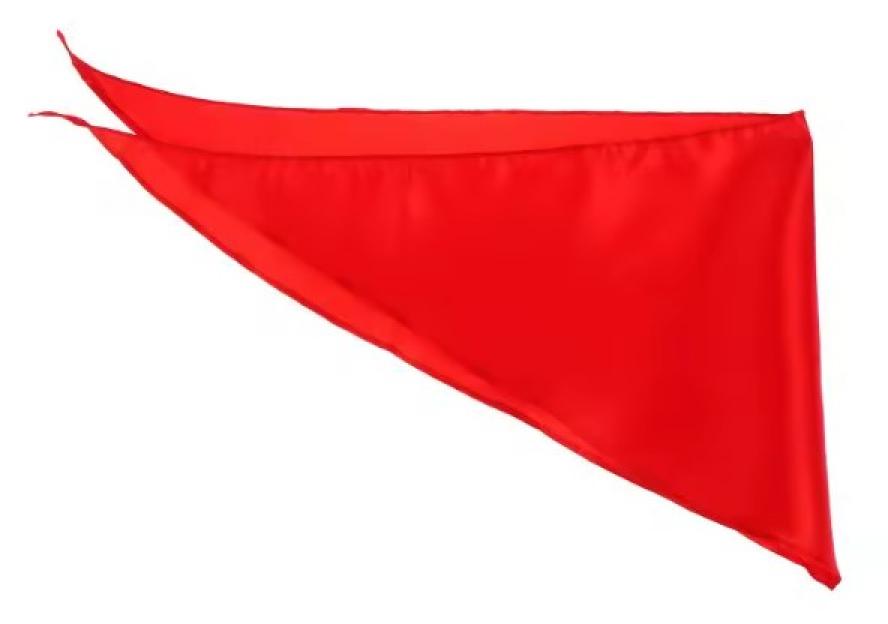 Foulard basque rouge en tissu 
