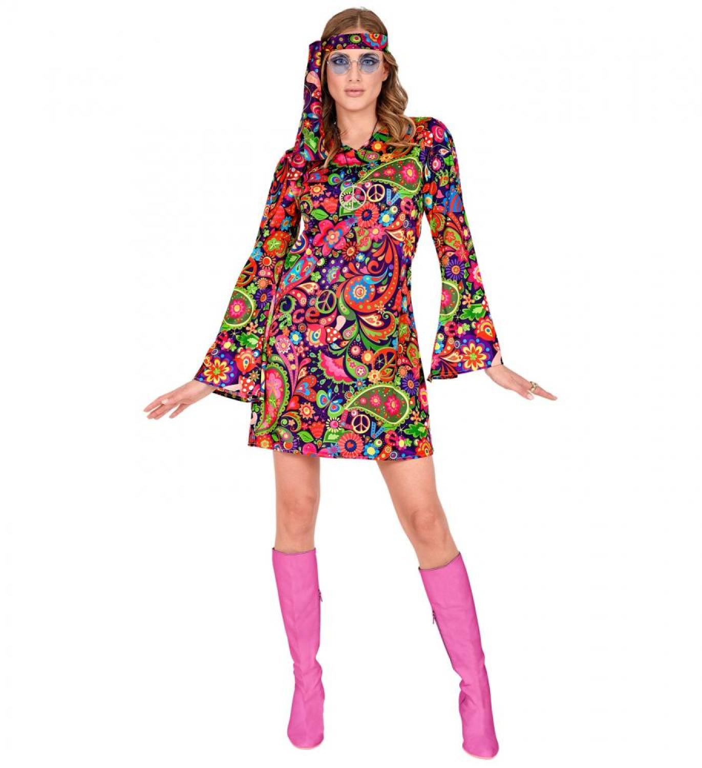 Robe hippie flower dream taille L