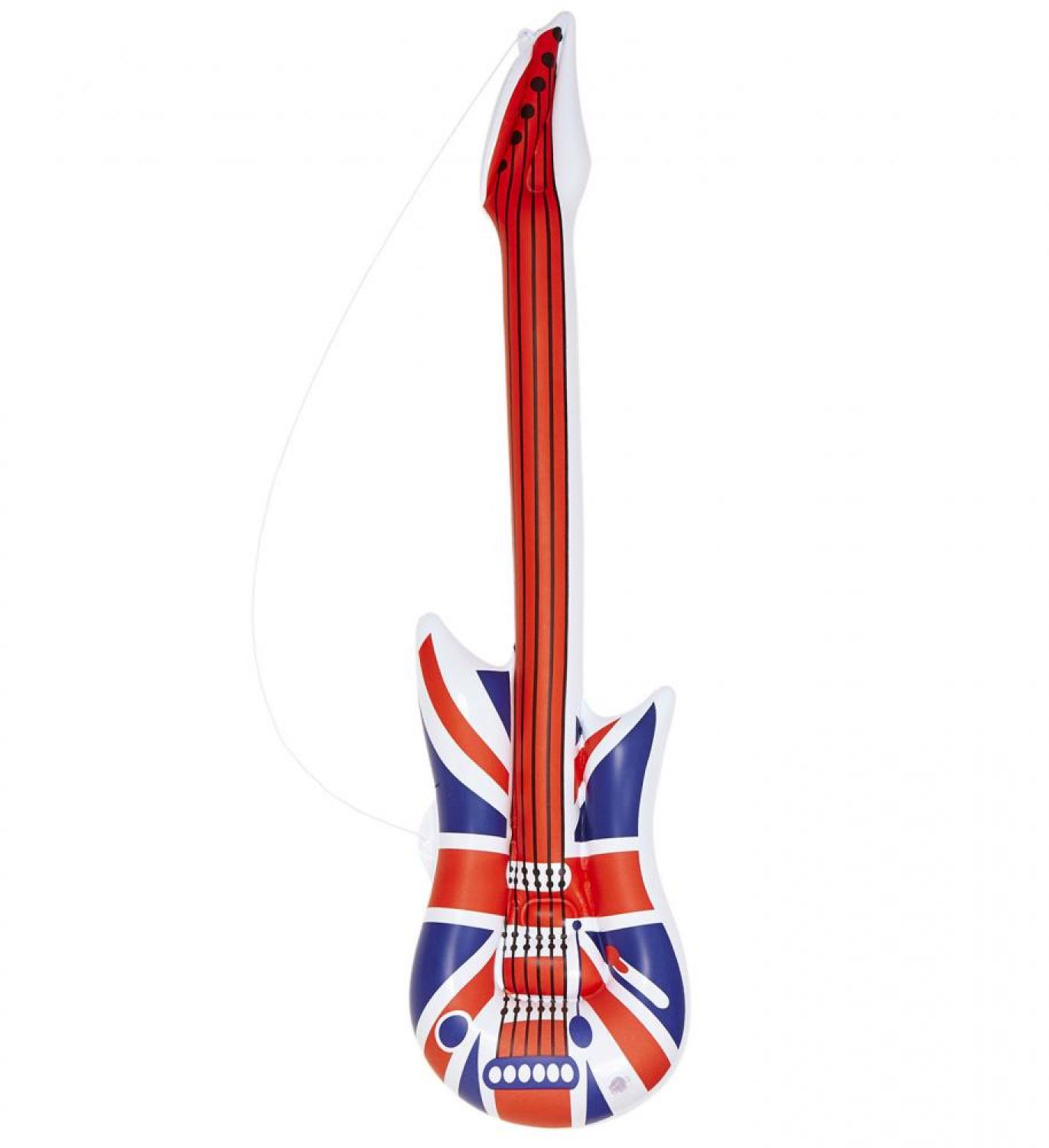 Guitare électrique gonflable union jack