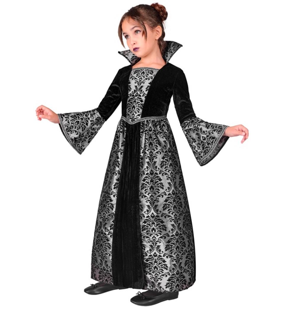 Vampire fille grise taille 5/7 ans