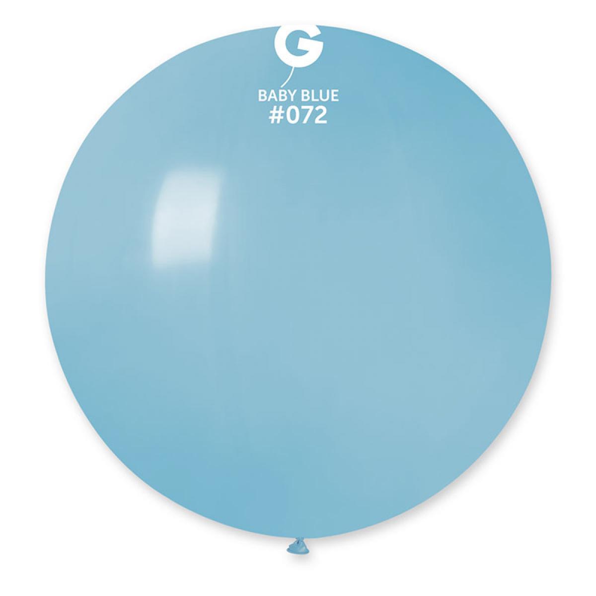 Ballon géant diamètre 80cm Bleu ciel