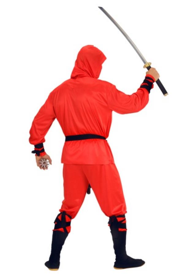 Ninja rouge taille L