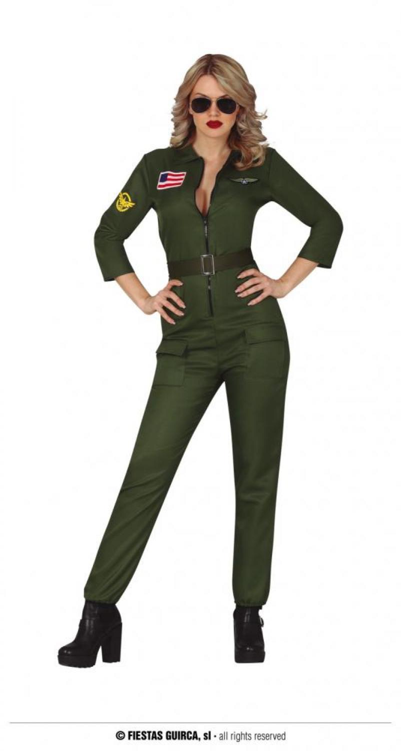 Combinaison pilote de chasse femme taille L