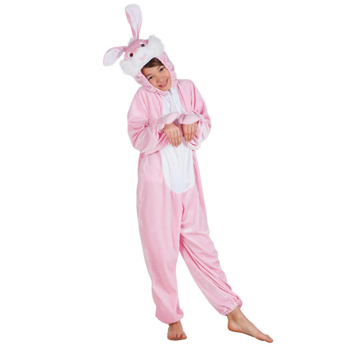 Lapin rose enfant taille 4/5 ans