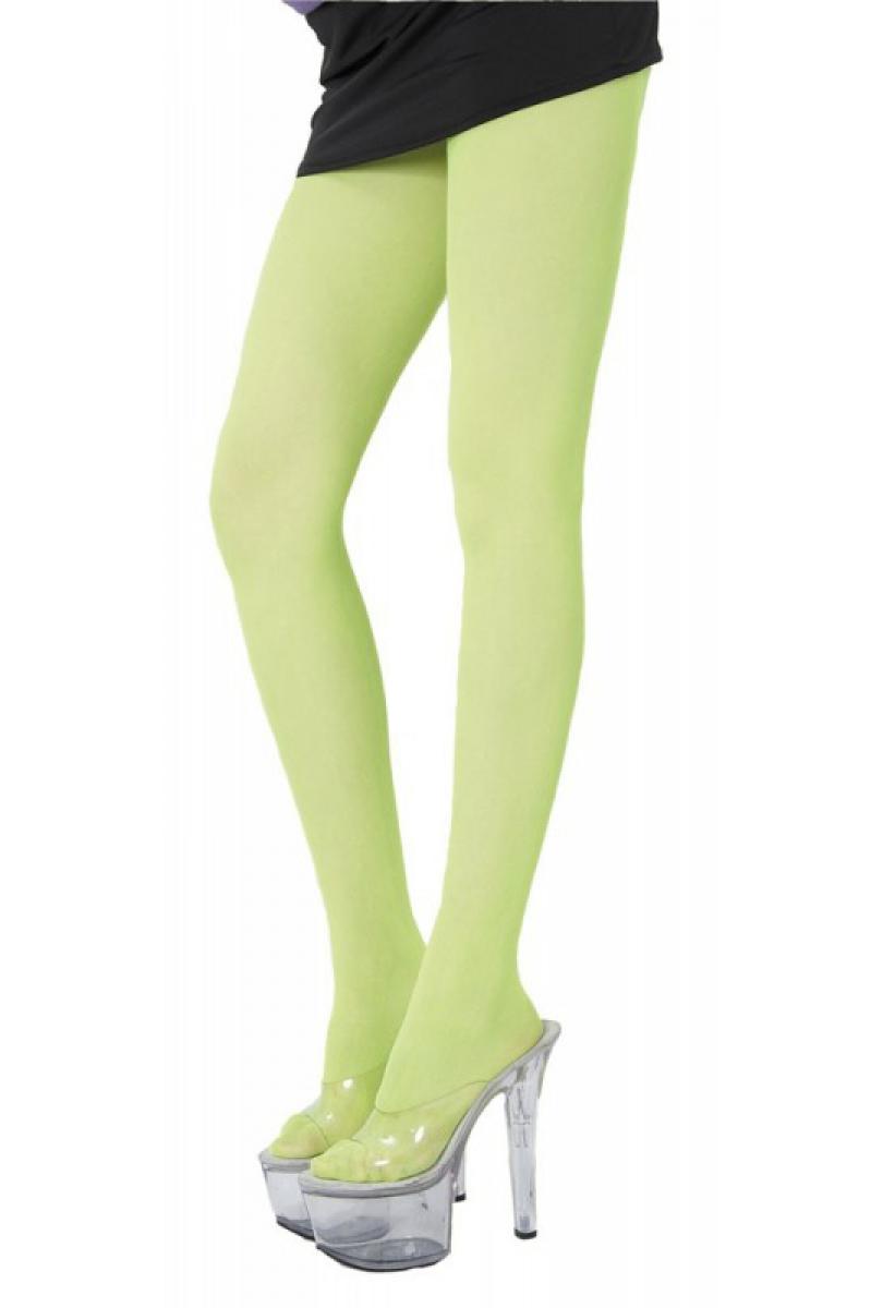 Collants fluo vert taille M/L