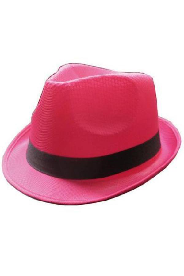 Borsalino funk fluo rose
