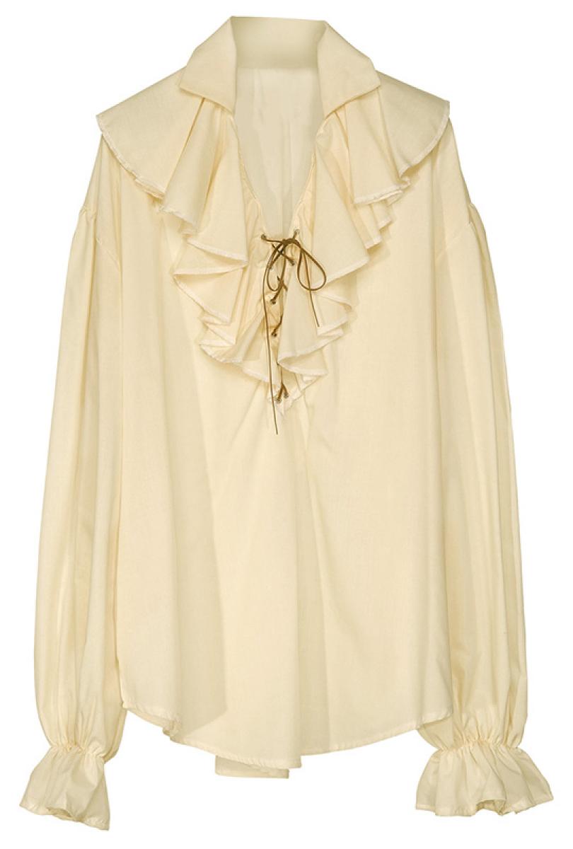Chemise pirate beige