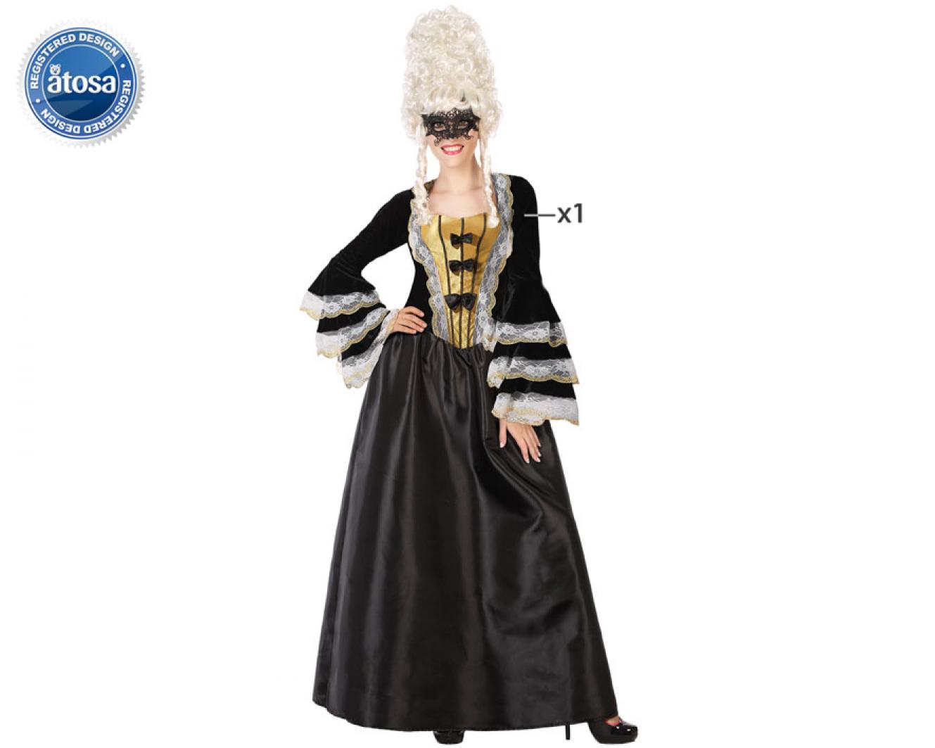 Courtisane noire taille S