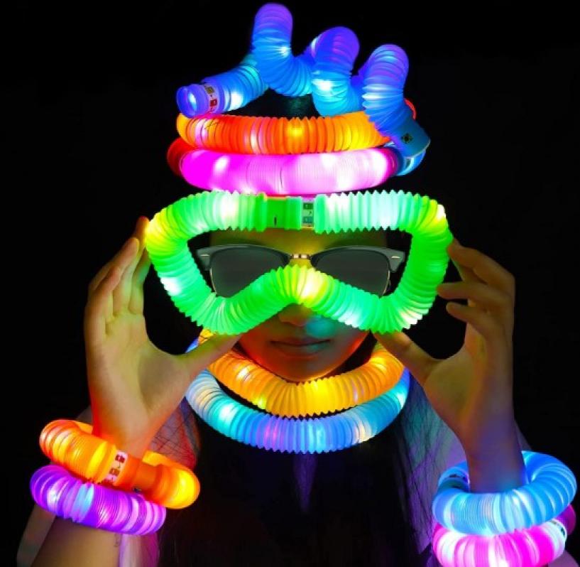 Bâton Pop Fidget Led lumineux 64cm 