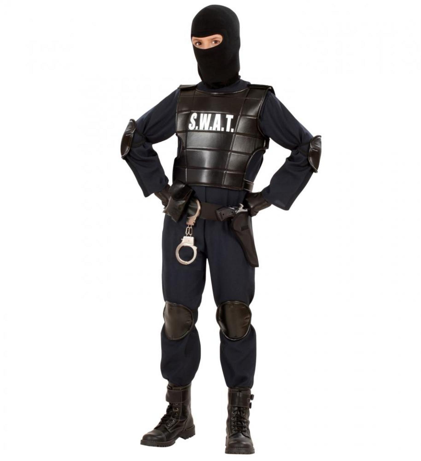 Agent de police SWAT taille 5/7 ans