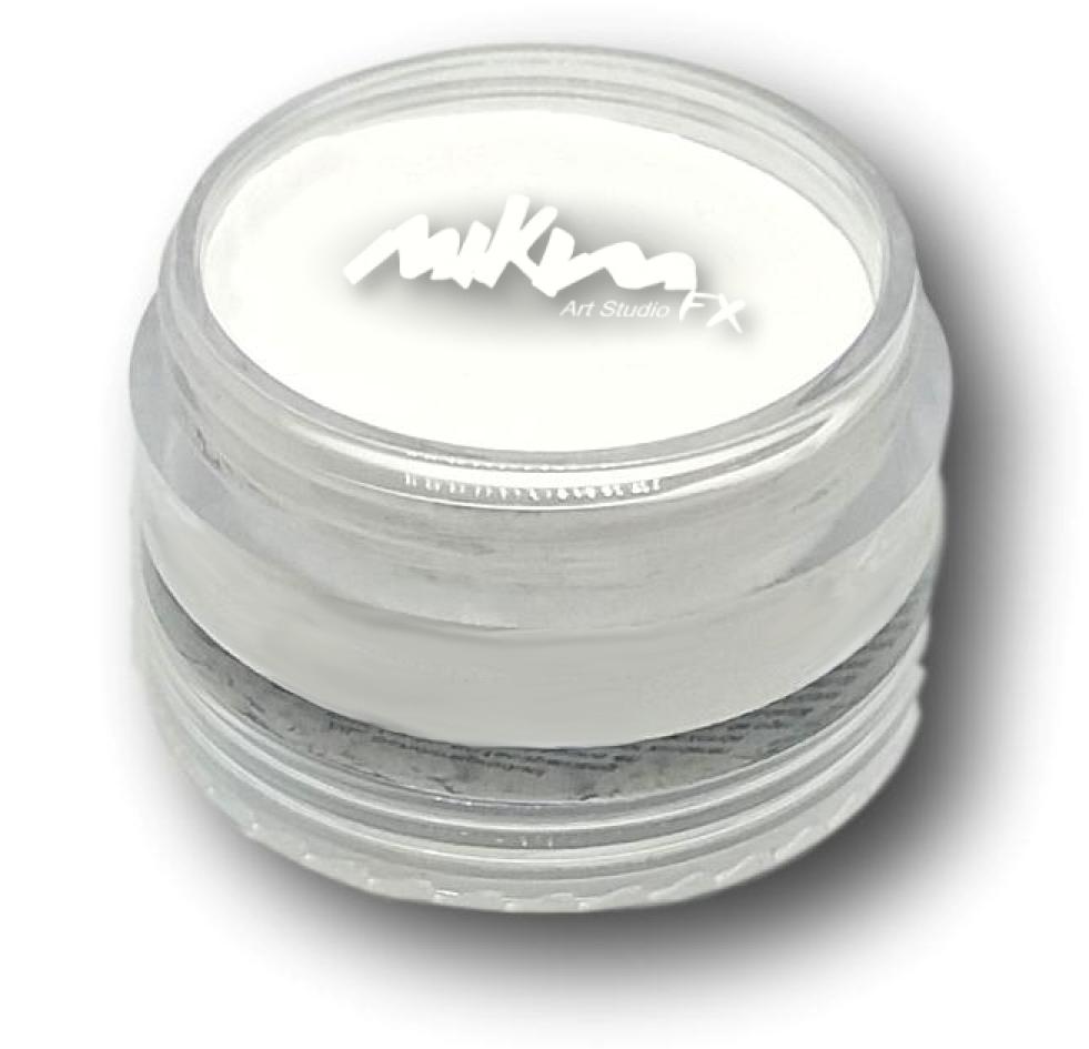 Fard à l'eau Mikim Professionnel F1 blanc 17g