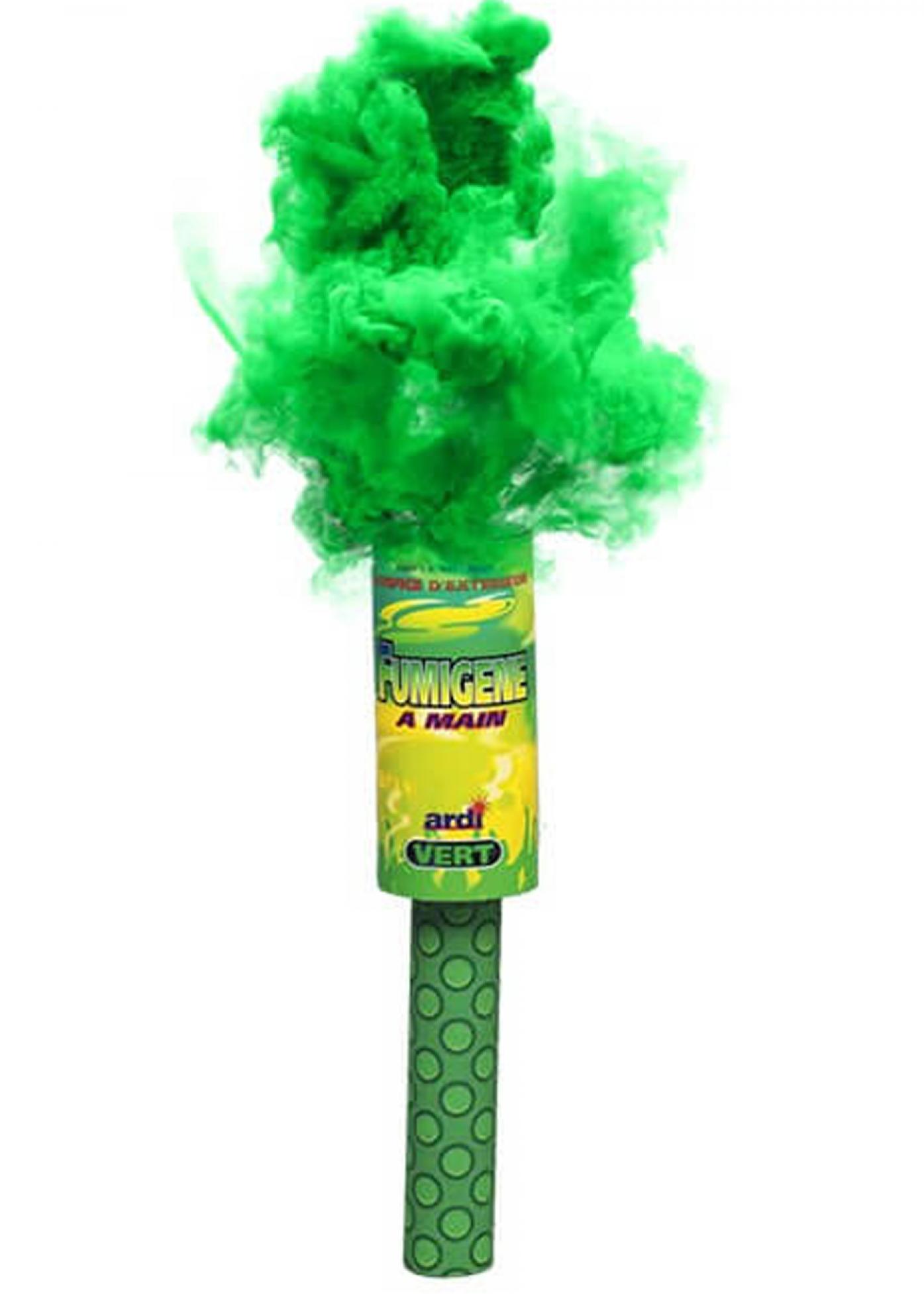 Fumigène à main vert 90 secondes pas cher