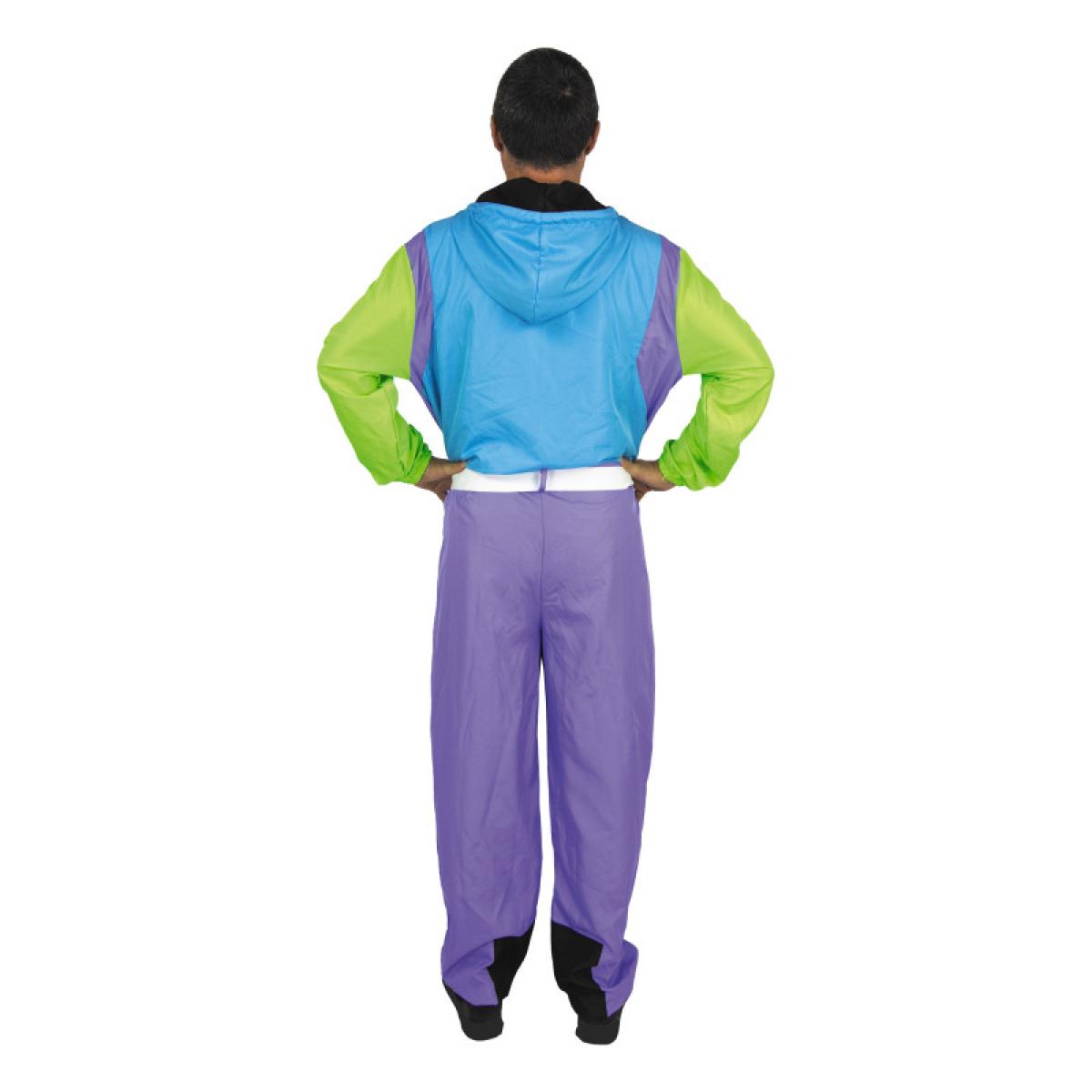Combinaison de ski années 80 fluo taille M/L