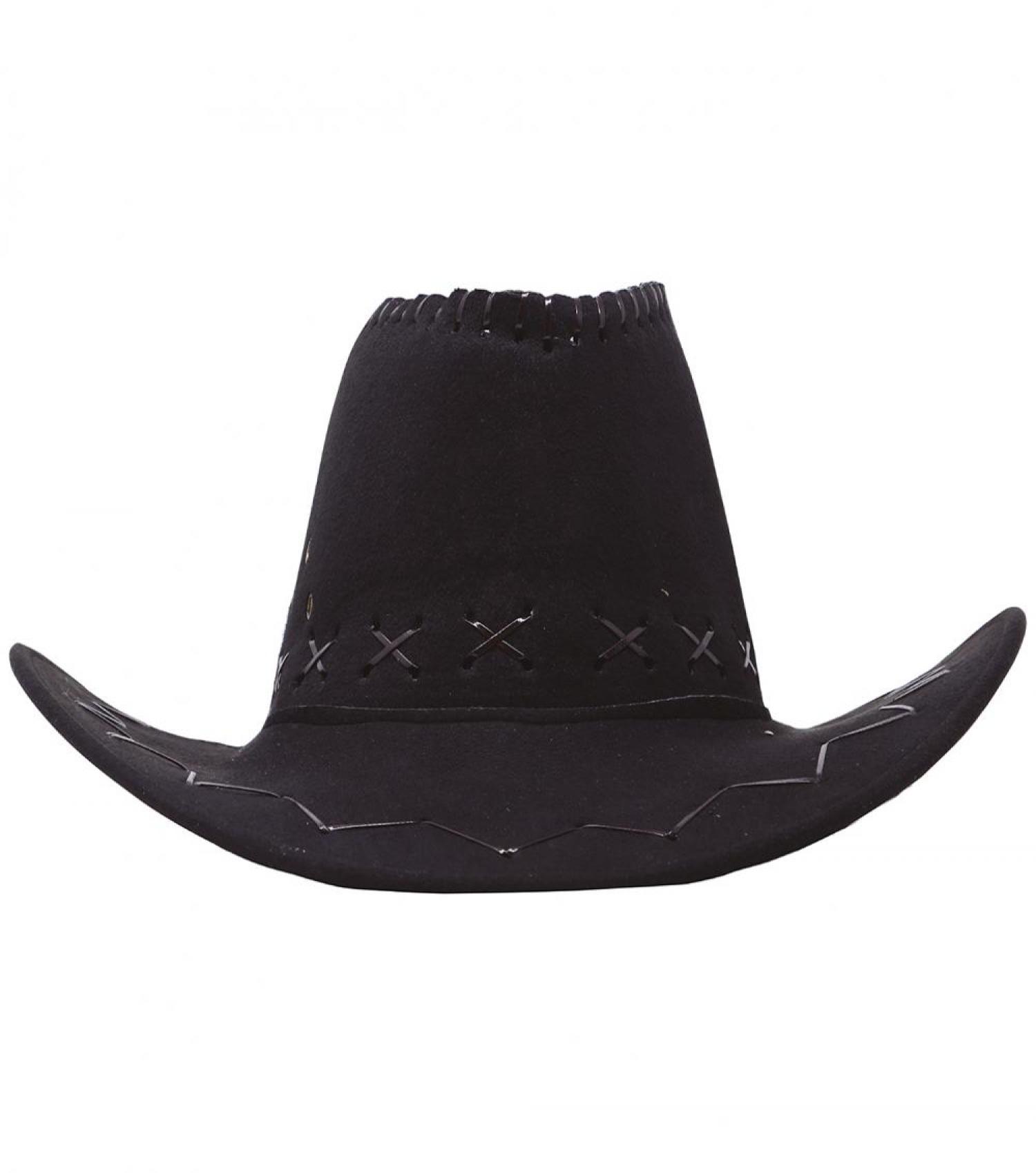 Chapeau cow boy vacher noir
