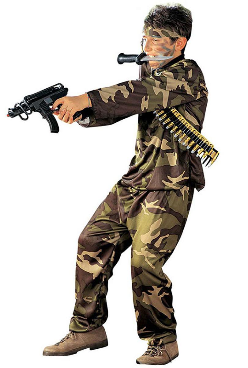 Militaire soldat 11/13 ans