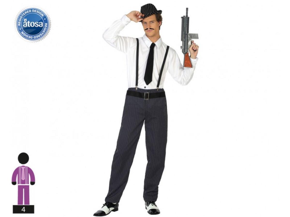 Gangster à chemise taille S