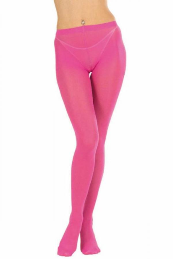 Collants rose taille XL