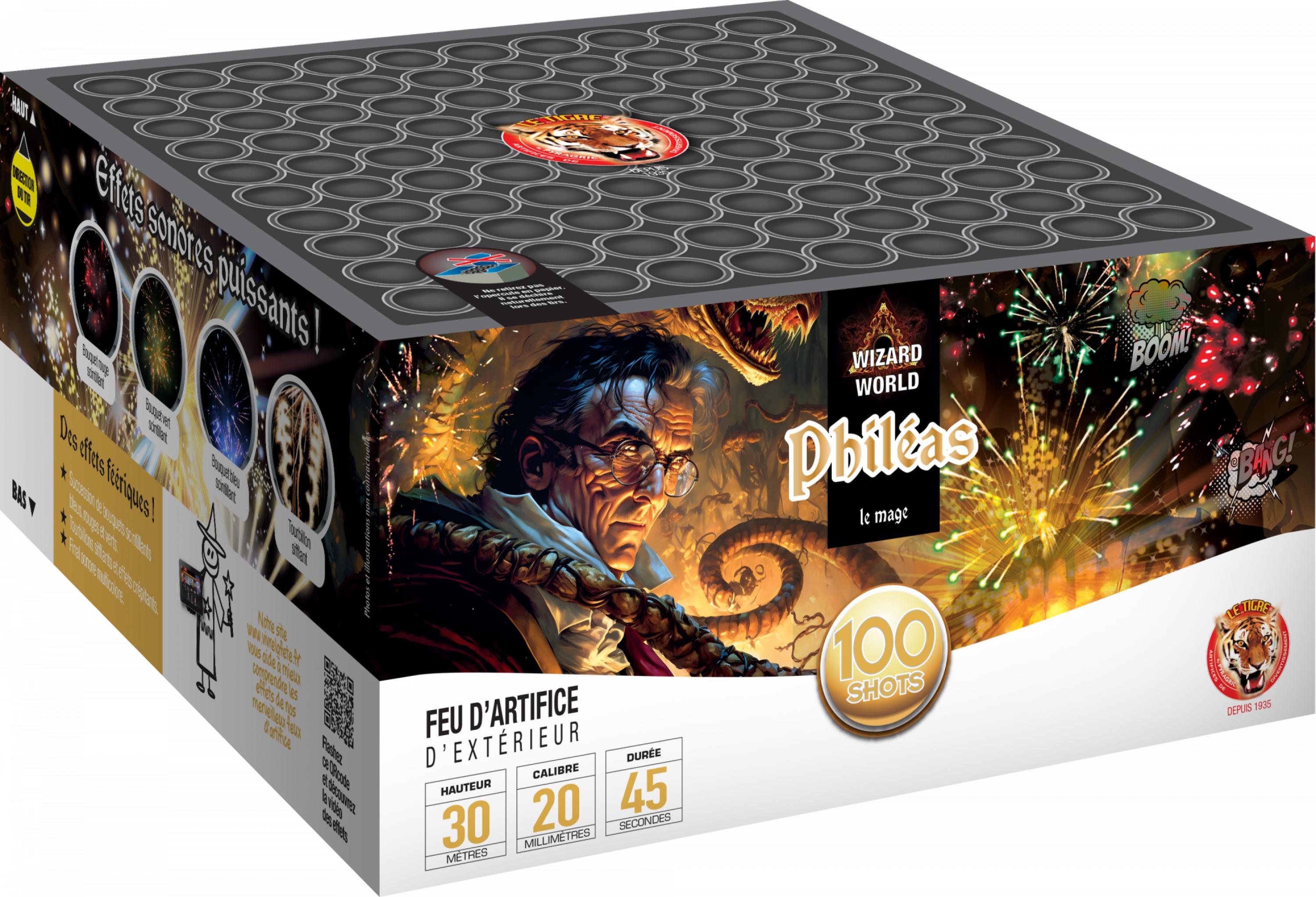 Compact Pyragric Philéas le Mage 100 coups