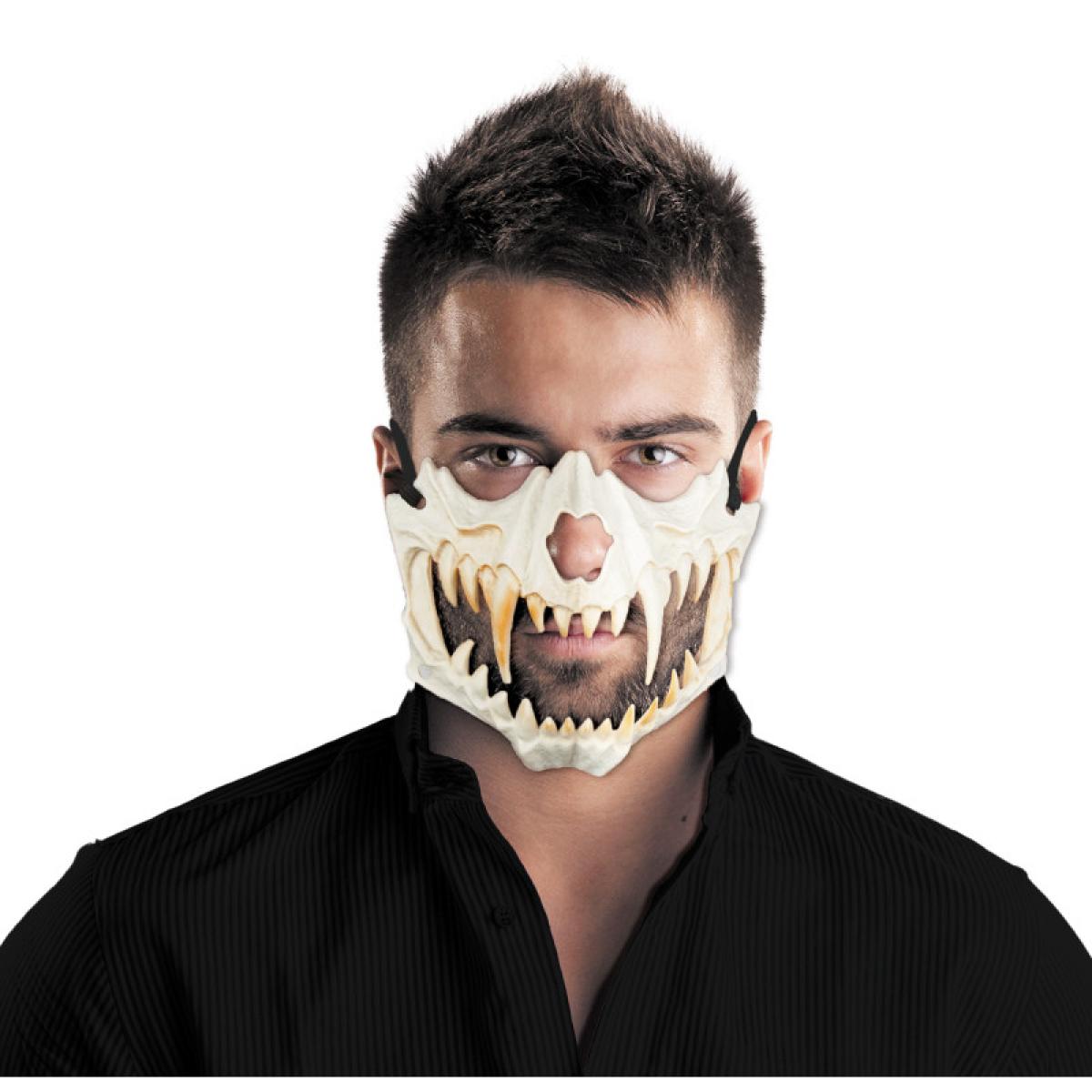 Masque squelette prédateur