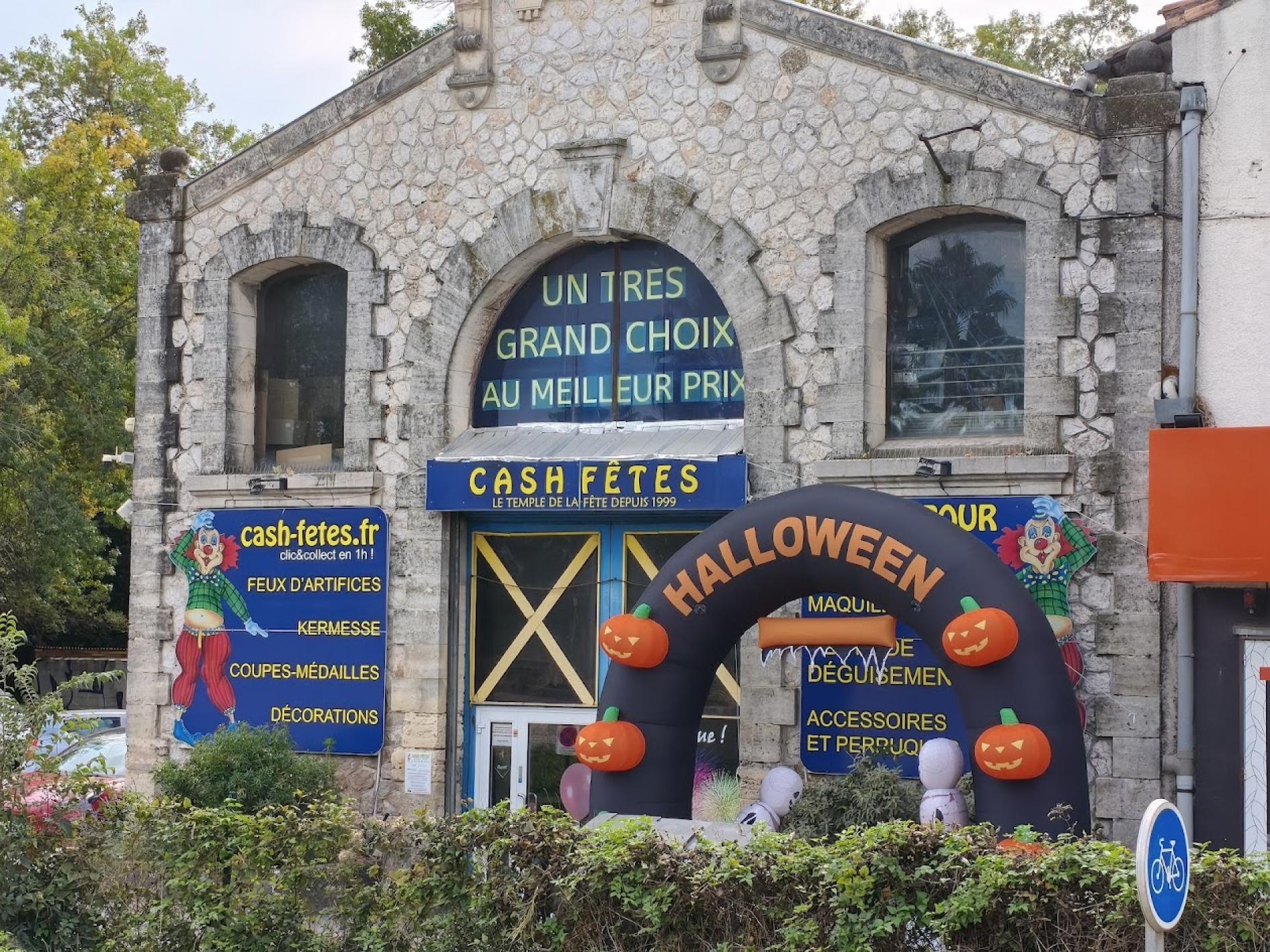 Arche structure gonflable Halloween géante 3,5m x 4,5m citrouilles momies