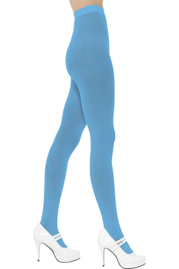 Collants adulte bleu clair taille M/L